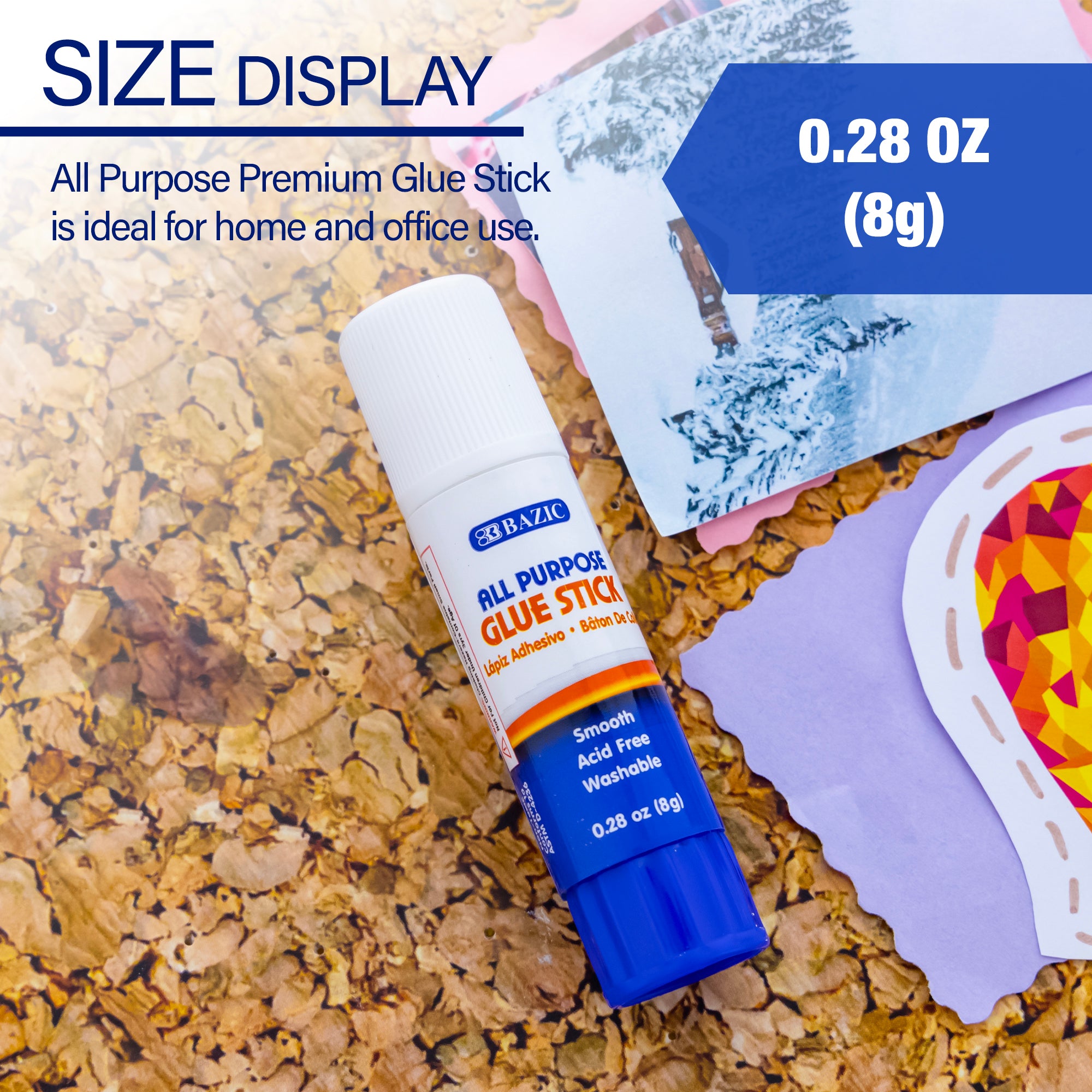 0.28 oz (8g) Premium Glue Stick
