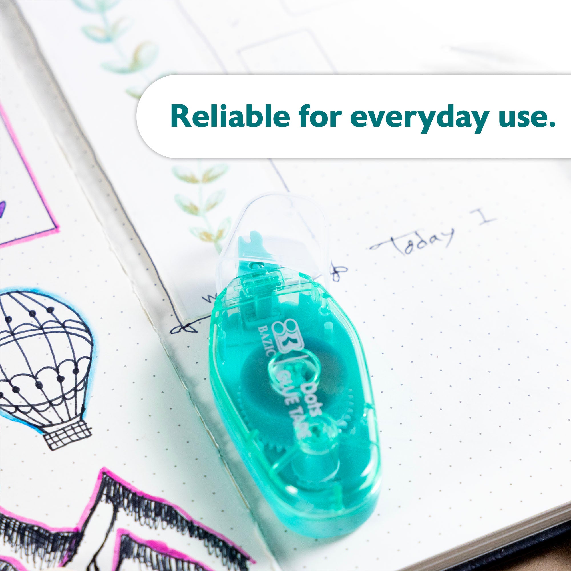 8.4 mm x 8 m Permanent Dots Glue Tape