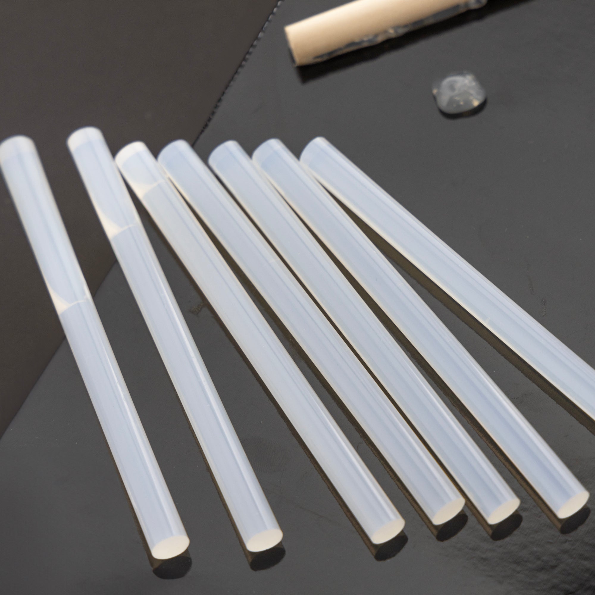 3.9" x 0.27" Dual Temp. Mini Hot Melt Glue Sticks (100/box)