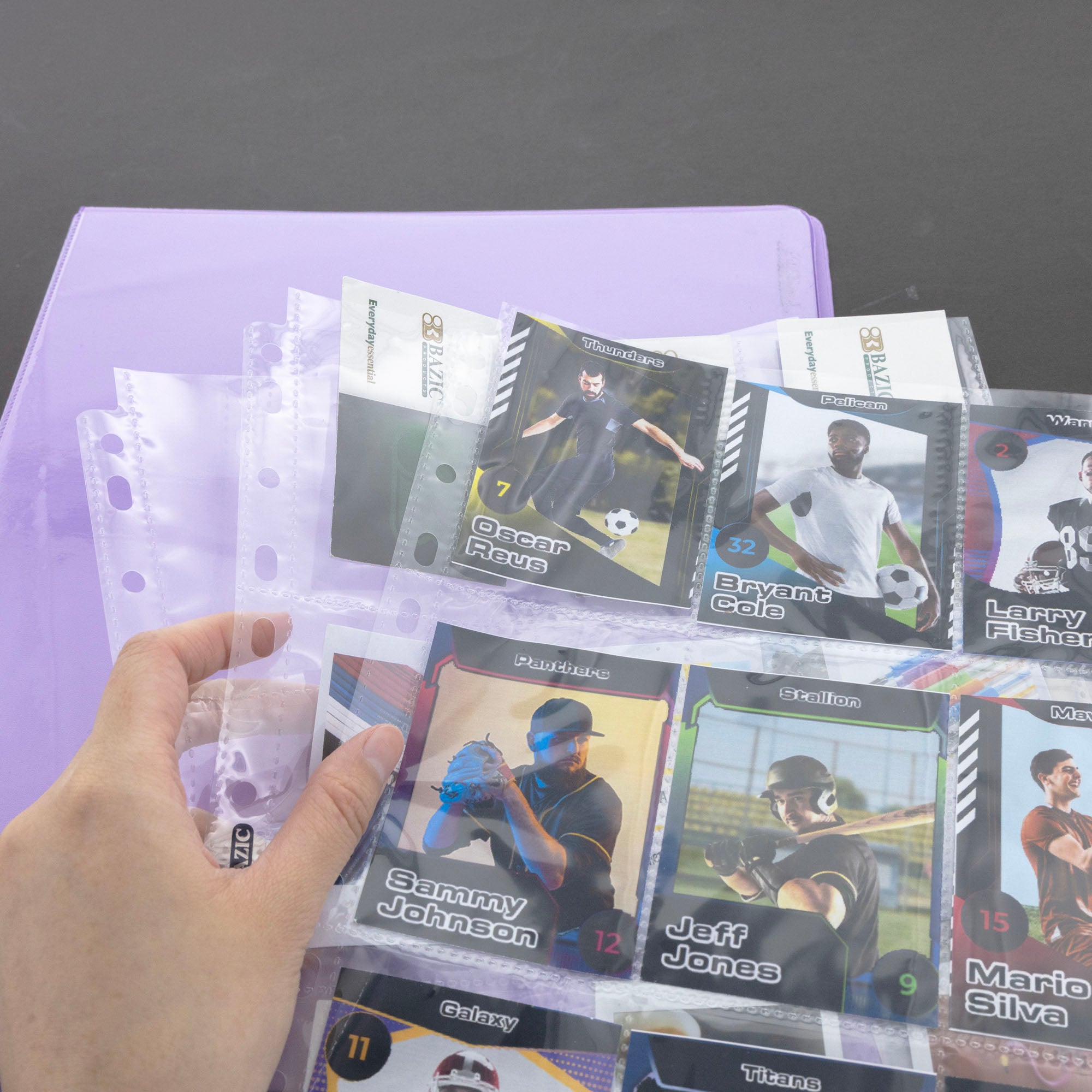 Top Loading 9-Pockets Trading Card Holders (100/Pack)