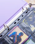 Side Loading 9-Pockets Double Sided Trading Card Holders (100/Pack)