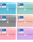 Pastel Edition 7-Pocket A4/Letter Size Poly Expanding File