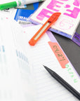 White Paper Dividers w/ 5-Writable Color Tabs