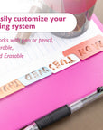 White Paper Dividers w/ 8-Writable Color Tabs
