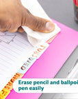 White Paper Dividers w/ 8-Writable Color Tabs