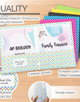2 Pockets Fashion Portfolios - Polka Dot