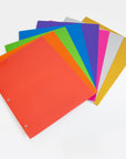 2-Pockets Portfolios - Metallic Color