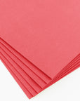 Premium Red Color 2-Pocket Portfolio (25/Box)