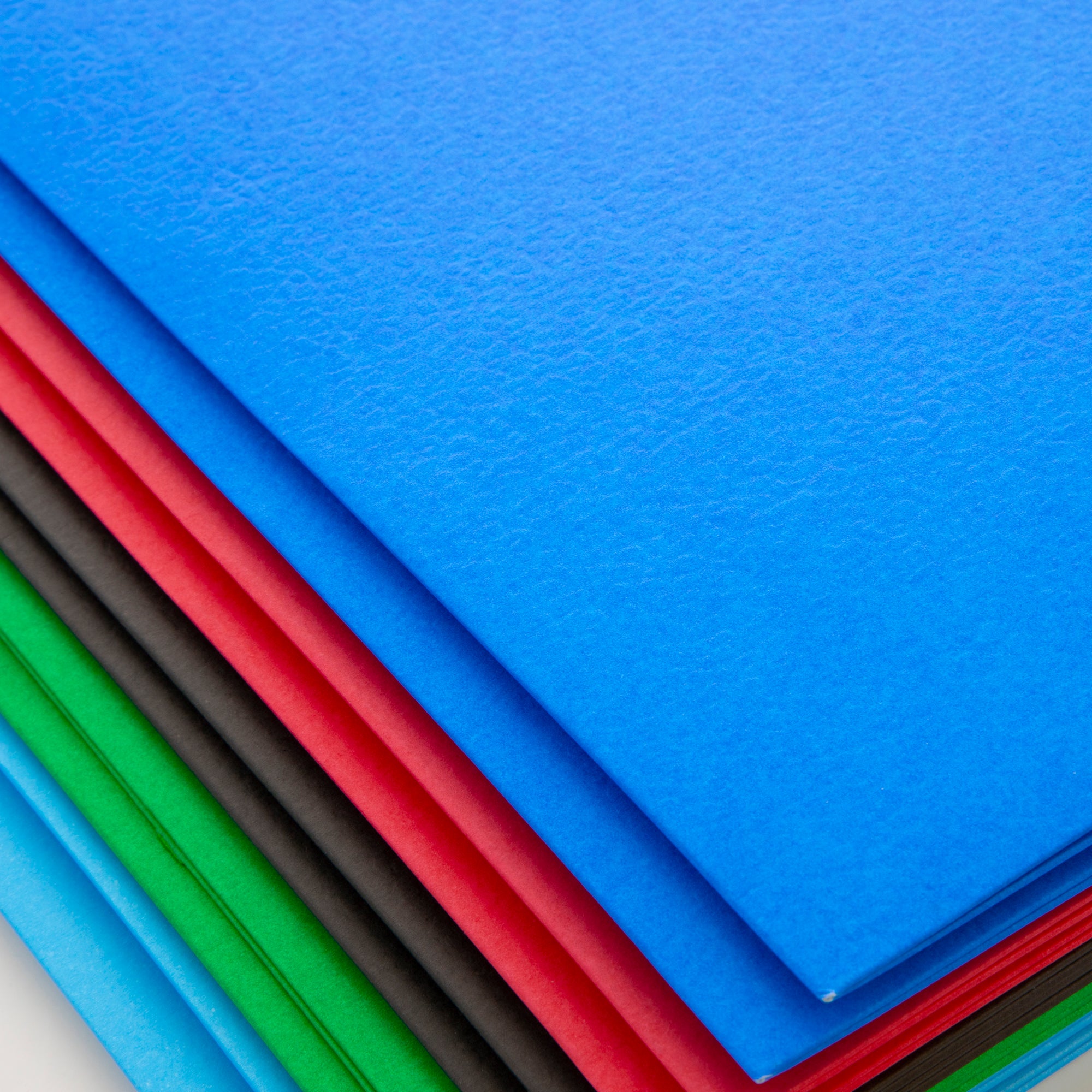 Premium Blue Color 2-Pocket Portfolio (25/Box)