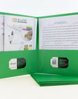 Premium Green Color 2-Pocket Portfolio (25/Box)
