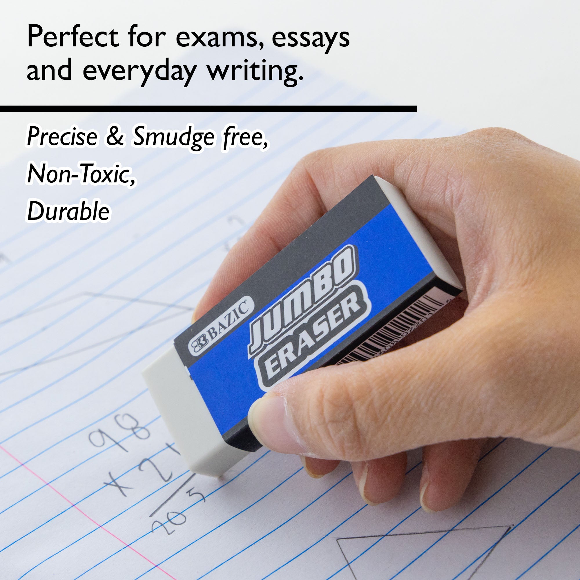 Jumbo Eraser (4/Pack)