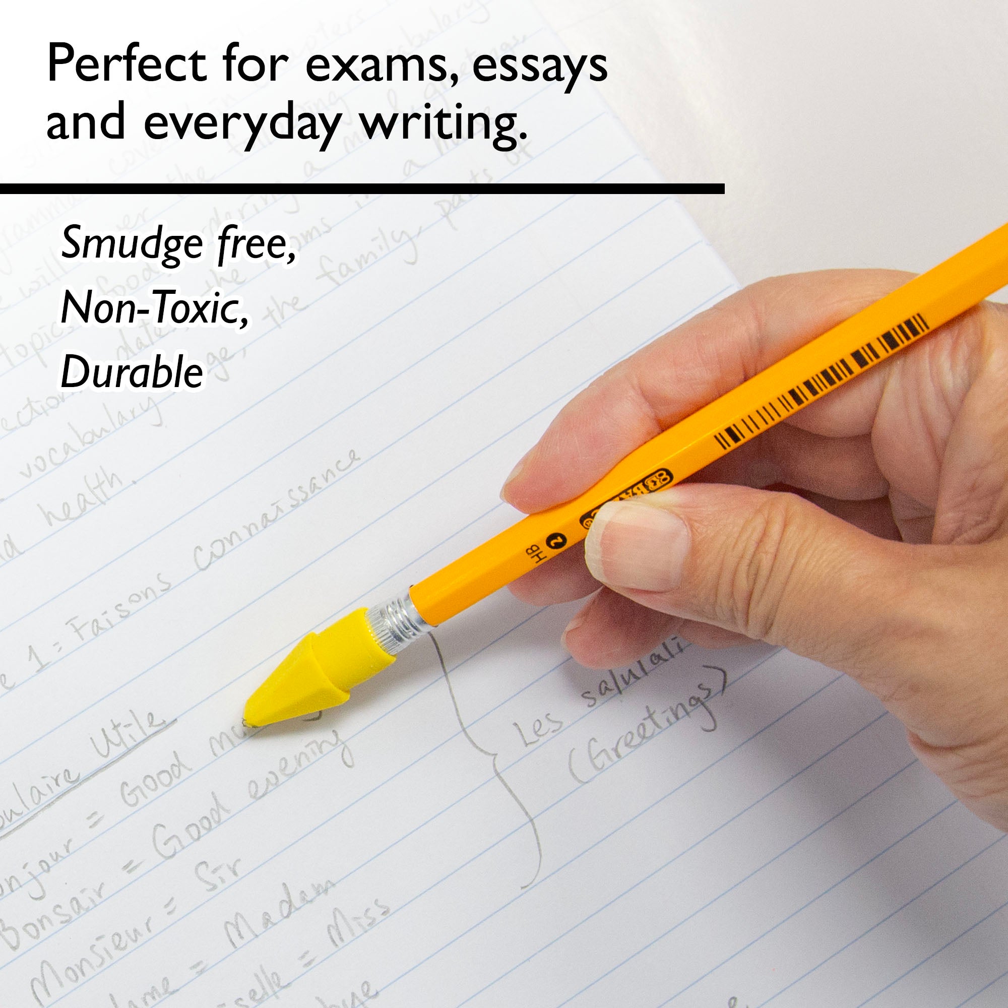 Neon Eraser Cap (20/Pack)