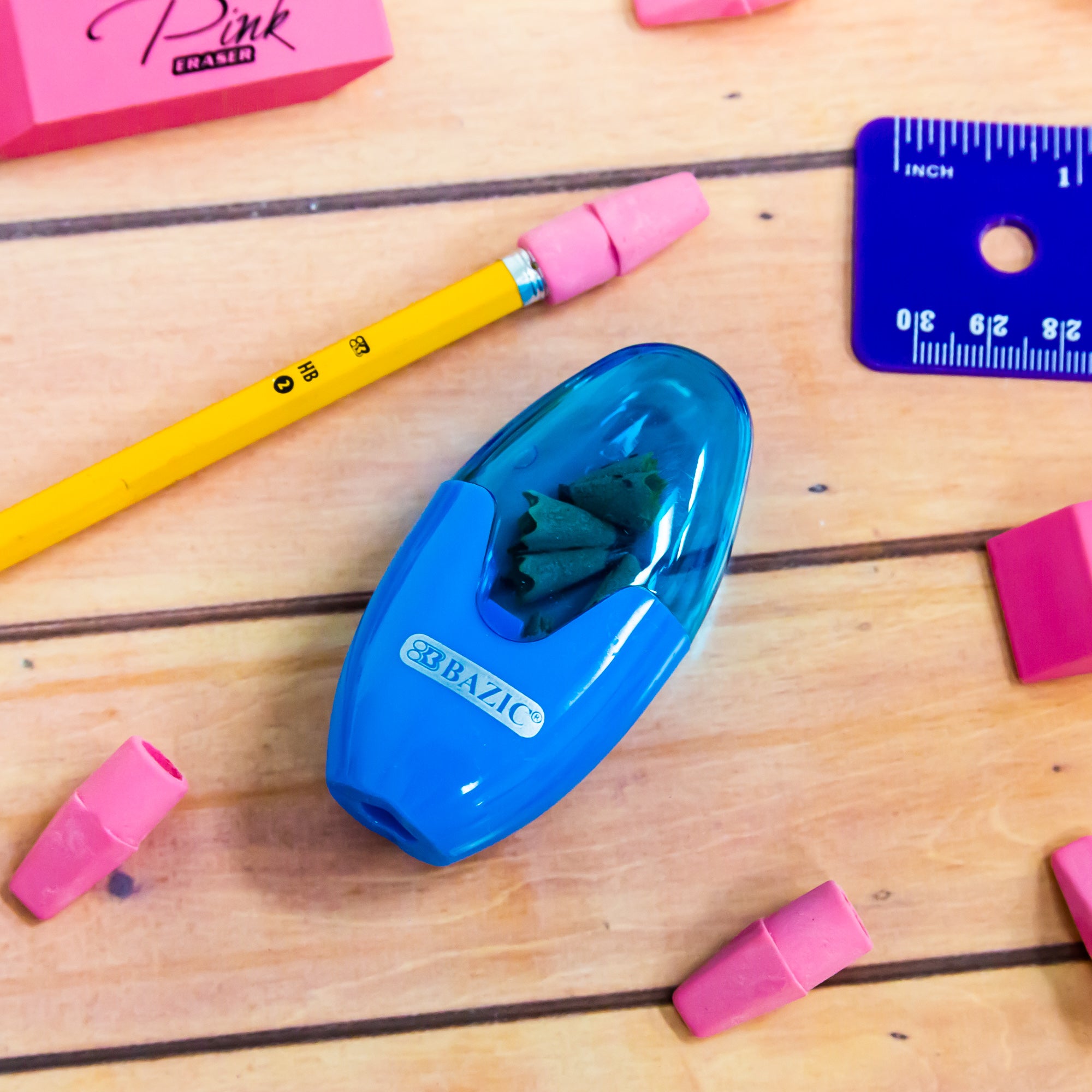 Pink Eraser Cap (20/Pack)