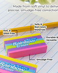 Rainbow Eraser (4/Pack)