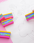 Rainbow Eraser (4/Pack)