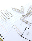 Paper Clip (50mm) Jumbo Silver (100/Pack)