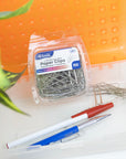 Paper Clip (50mm) Jumbo Silver (100/Pack)