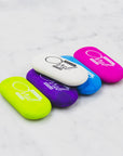 Bright Color Oval Eraser (4/Pack)