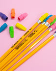 Neon Eraser Cap (12/Pack)
