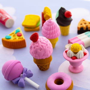 Snack Shop 3D Eraser Sets