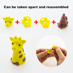 Wildlife Adventures 3D Eraser Sets