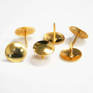 Thumb Tack Brass (Gold) (200/Pack)