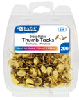 Thumb Tack Brass (Gold) (200/Pack)