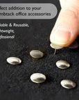 Thumb Tack Nickel (Silver) (200/Pack)