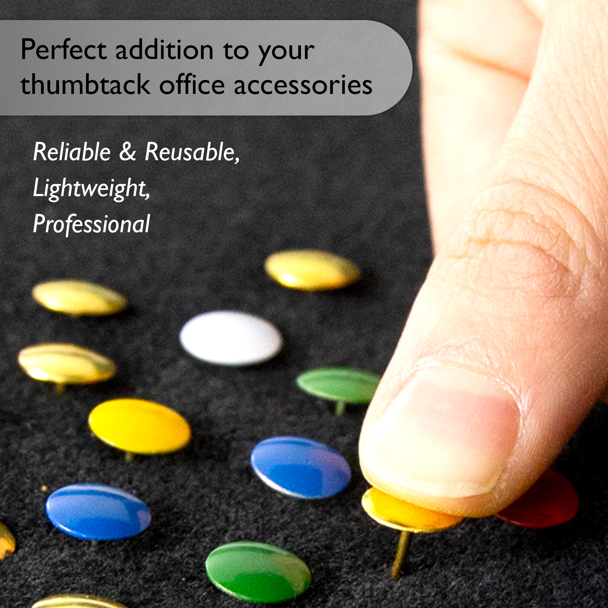 Assorted Color Thumb Tack (150/Pack)