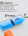 Mini Desk Style Fluorescent Highlighters (4/Pack)