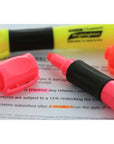 Desk Style Fluorescent Highlighters w/ Cushion Grip (3/Pack)