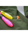 Desk Style Fluorescent Highlighters w/ Cushion Grip (3/Pack)