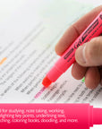 5 Fluorescent Gel Highlighters