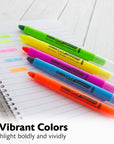 5 Fluorescent Gel Highlighters