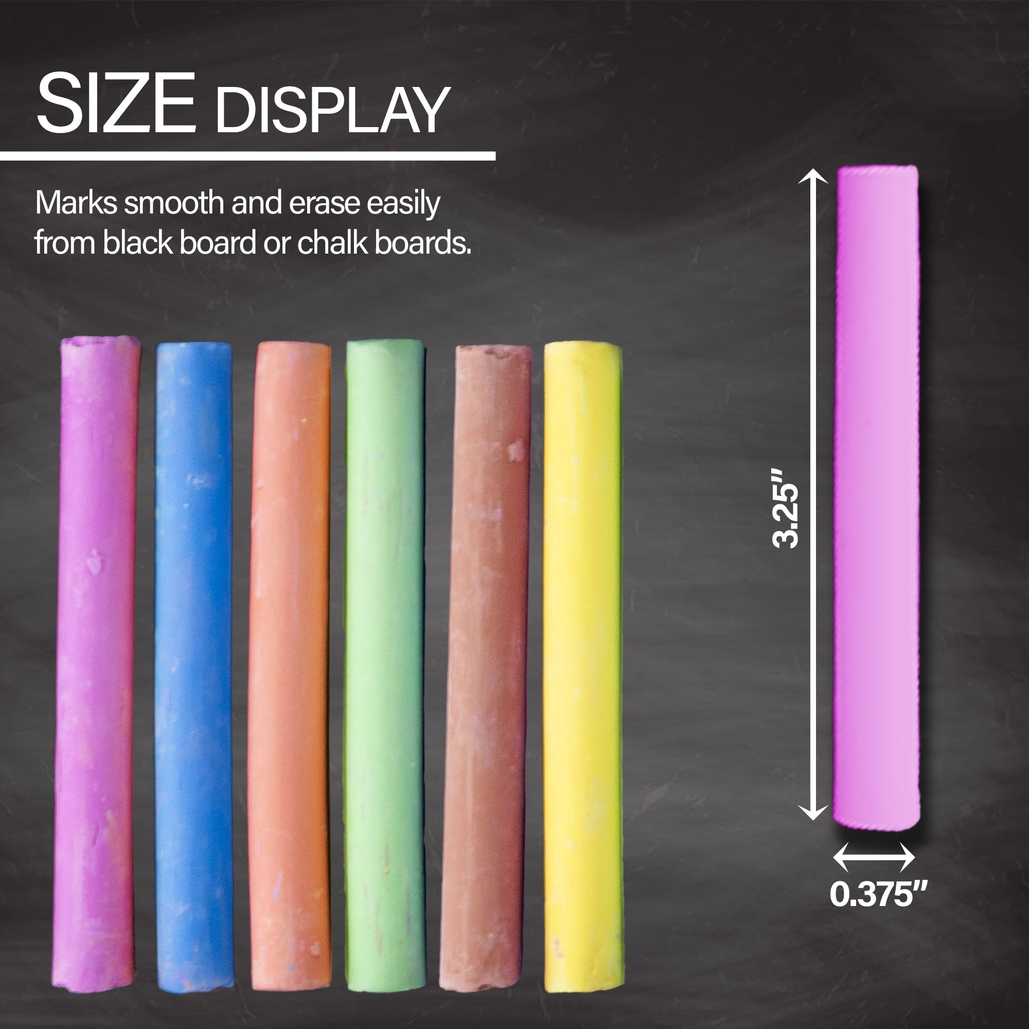 Color Chalk (20/Bucket)