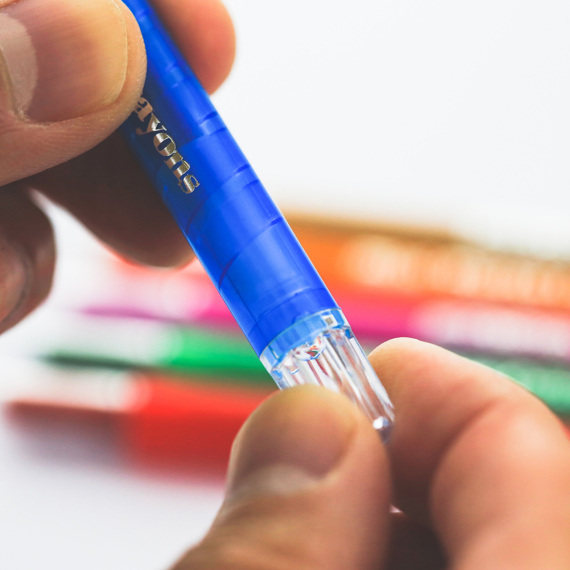10 Color Mini Twist-Up Propelling Crayons