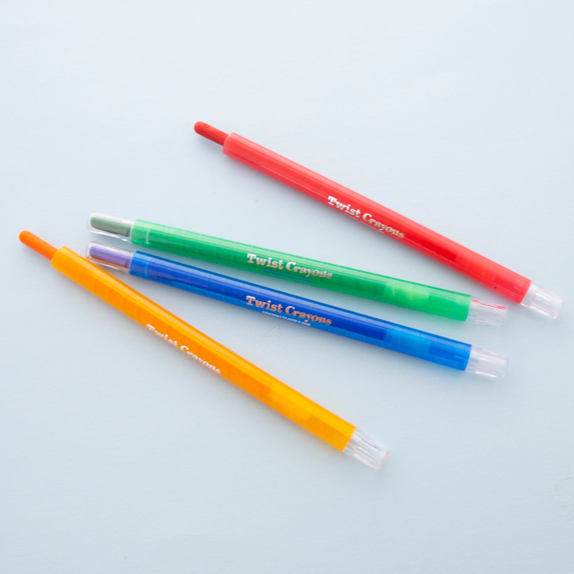 8 Color Twist-Up Propelling Crayons