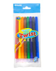 8 Color Twist-Up Propelling Crayons