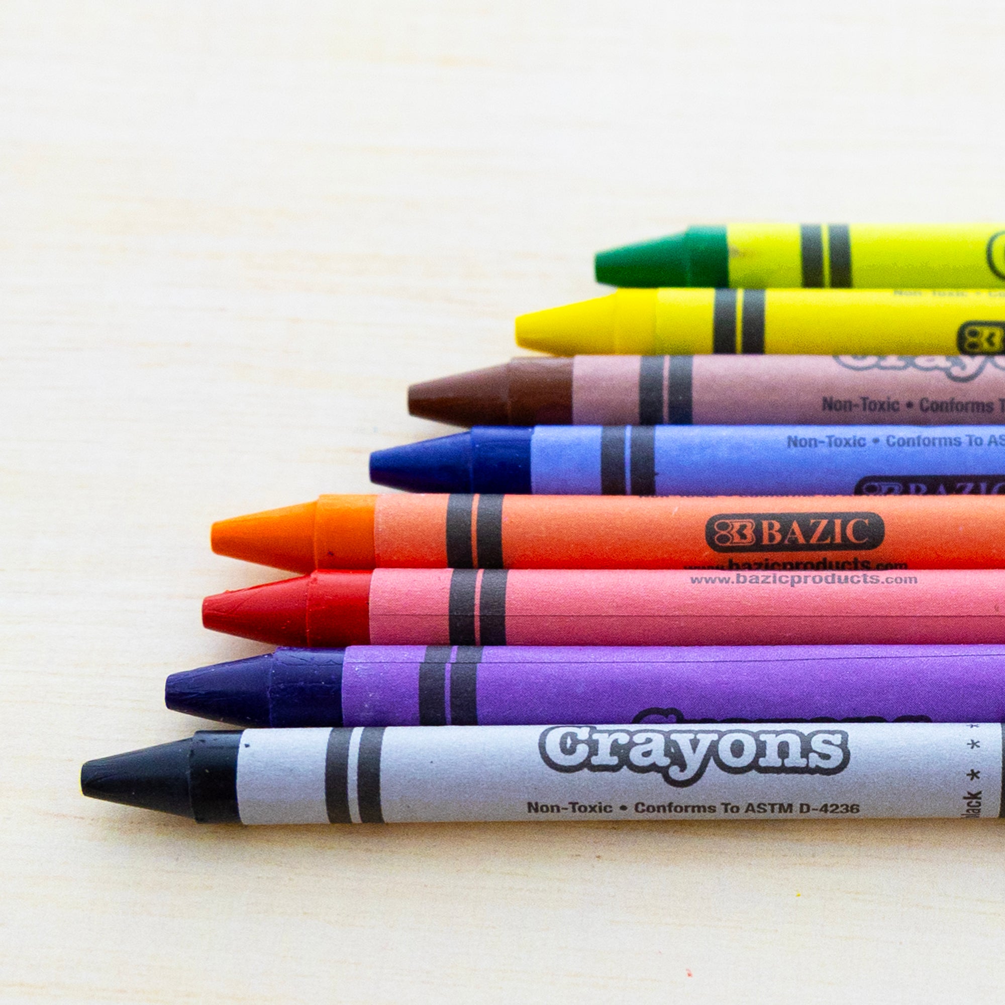 8 Color Premium Crayons