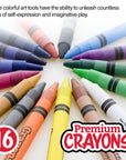 16 Color Premium Crayons