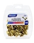 1" Brass Fastener (100/Pack)
