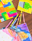 24 Color Washable Premium Crayons