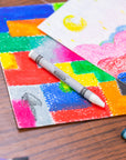 24 Color Washable Premium Crayons