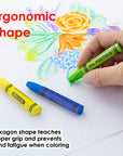 12 Color Jumbo Oil Pastels