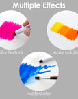 12 Color Jumbo Silky Gel Crayons