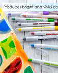 12 Color Jumbo Silky Gel Crayons