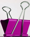 Assorted Size Color Binder Clip (12/Pack)