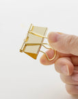 Medium 1 1/4" (32mm) Assorted Color Metallic Binder Clip (6/Pack)