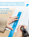 17.5" X 5' Clear Self Adhesive Book Cover