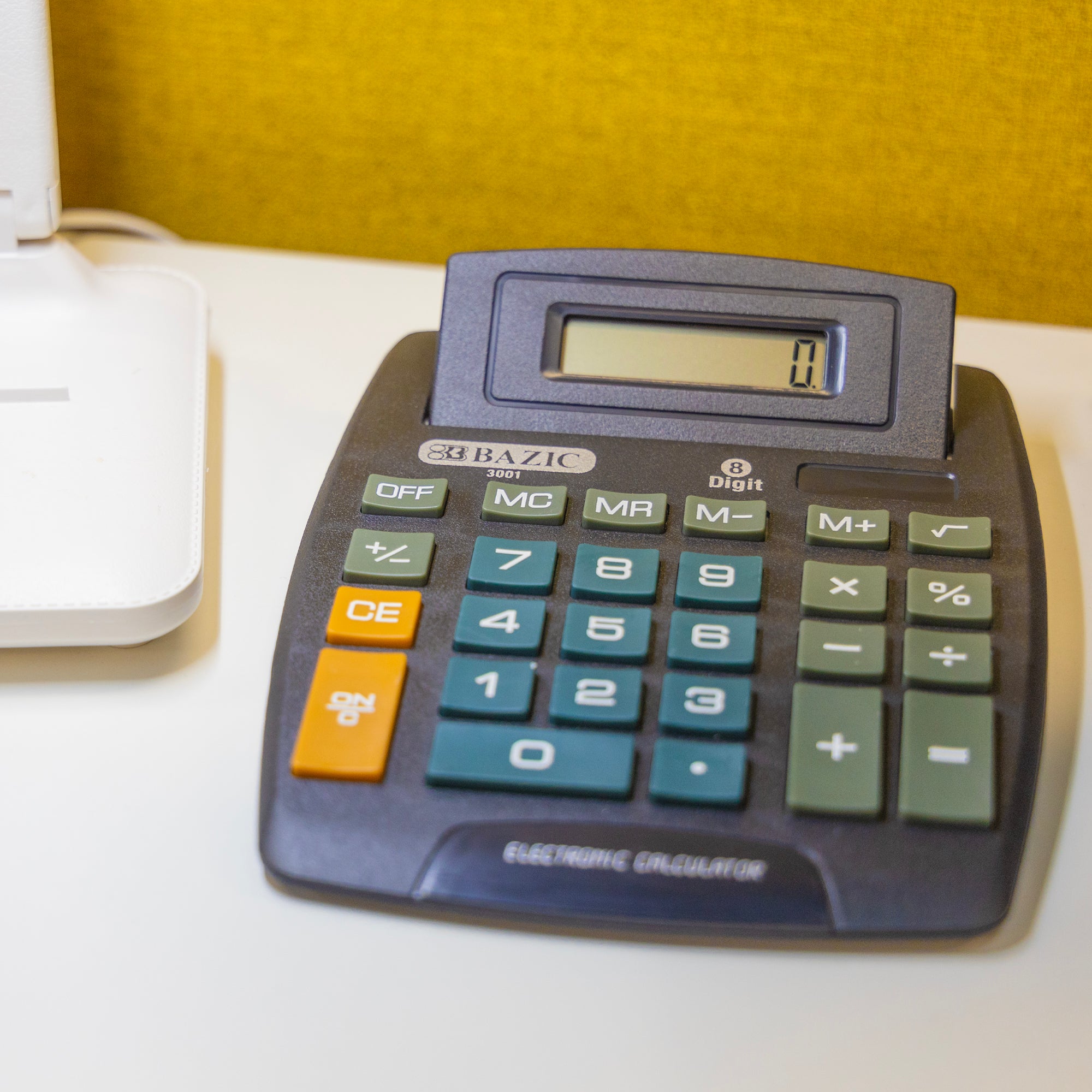 8-Digit Large Desktop Calculator w/ Adjustable Display